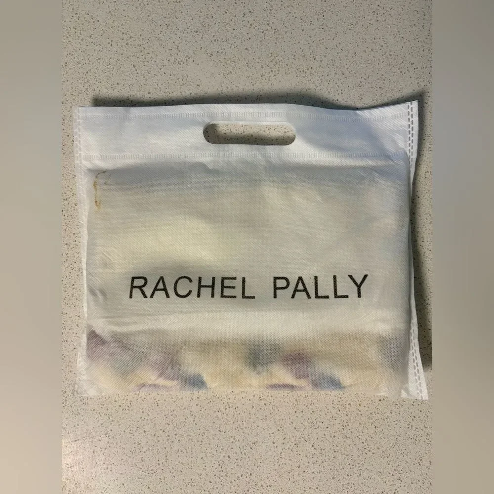 Rachel Pally Reversible Leather and Canvas Zippered Clutch I5